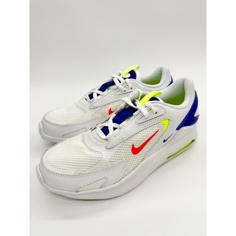 Nike Air Max Bolt GS White Bright Crimson Volt CW1626-103 Boys 7Y